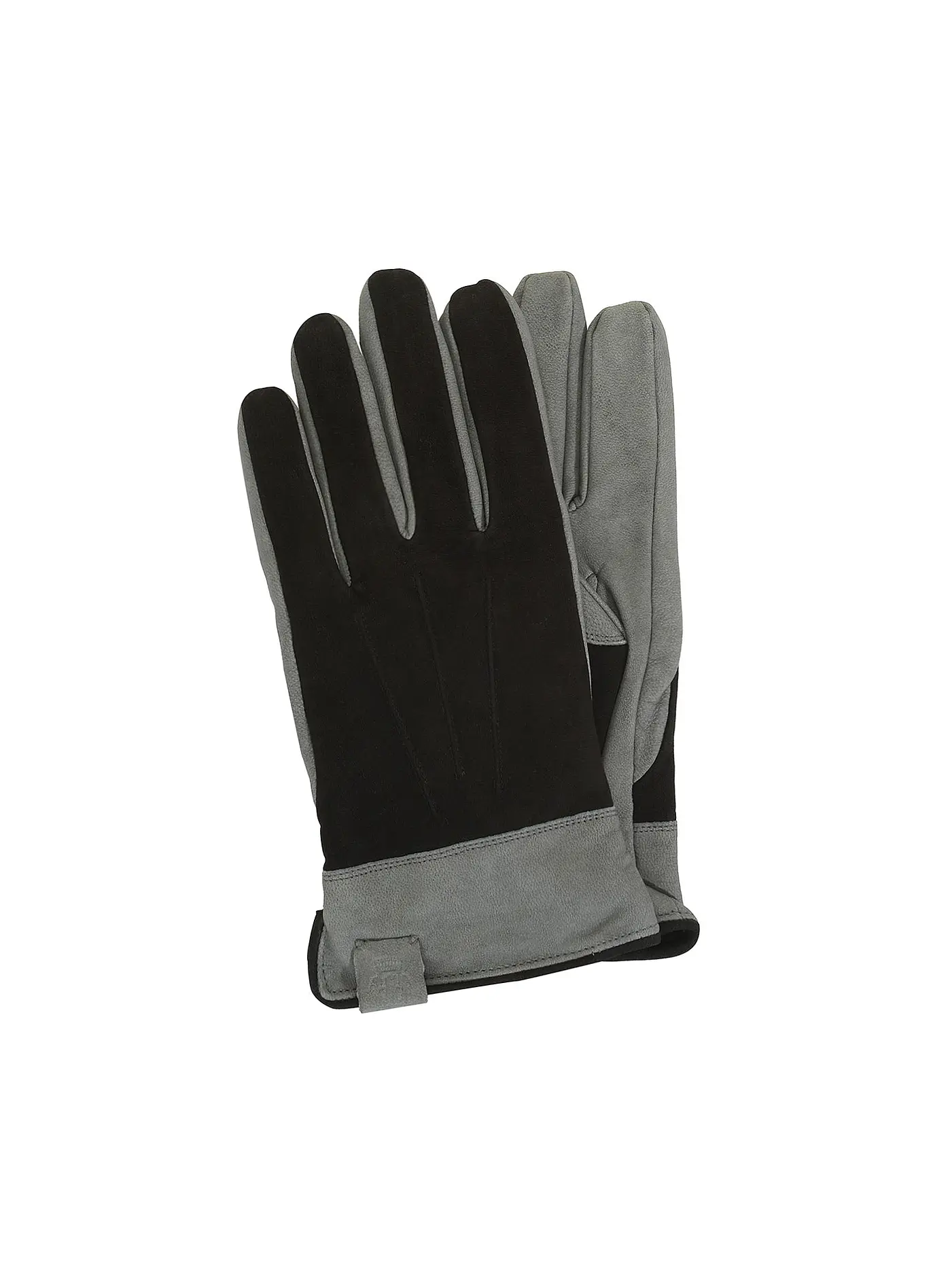 ROECKL | Lederhandschuhe NUBUK/PET | schwarz